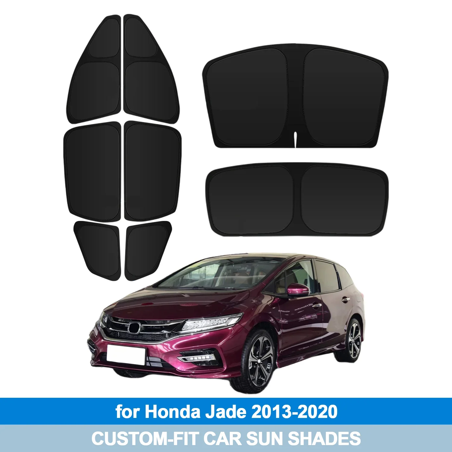 For Honda Jade 2013-2020 Windshield Sun Shade Side Window Shades Cover Sun Visor Shield Privacy Protection
For Honda Jade 2013-2020 Windshield Sun Shade Side Window Shades Cover Sun Visor Shield Privacy Protection