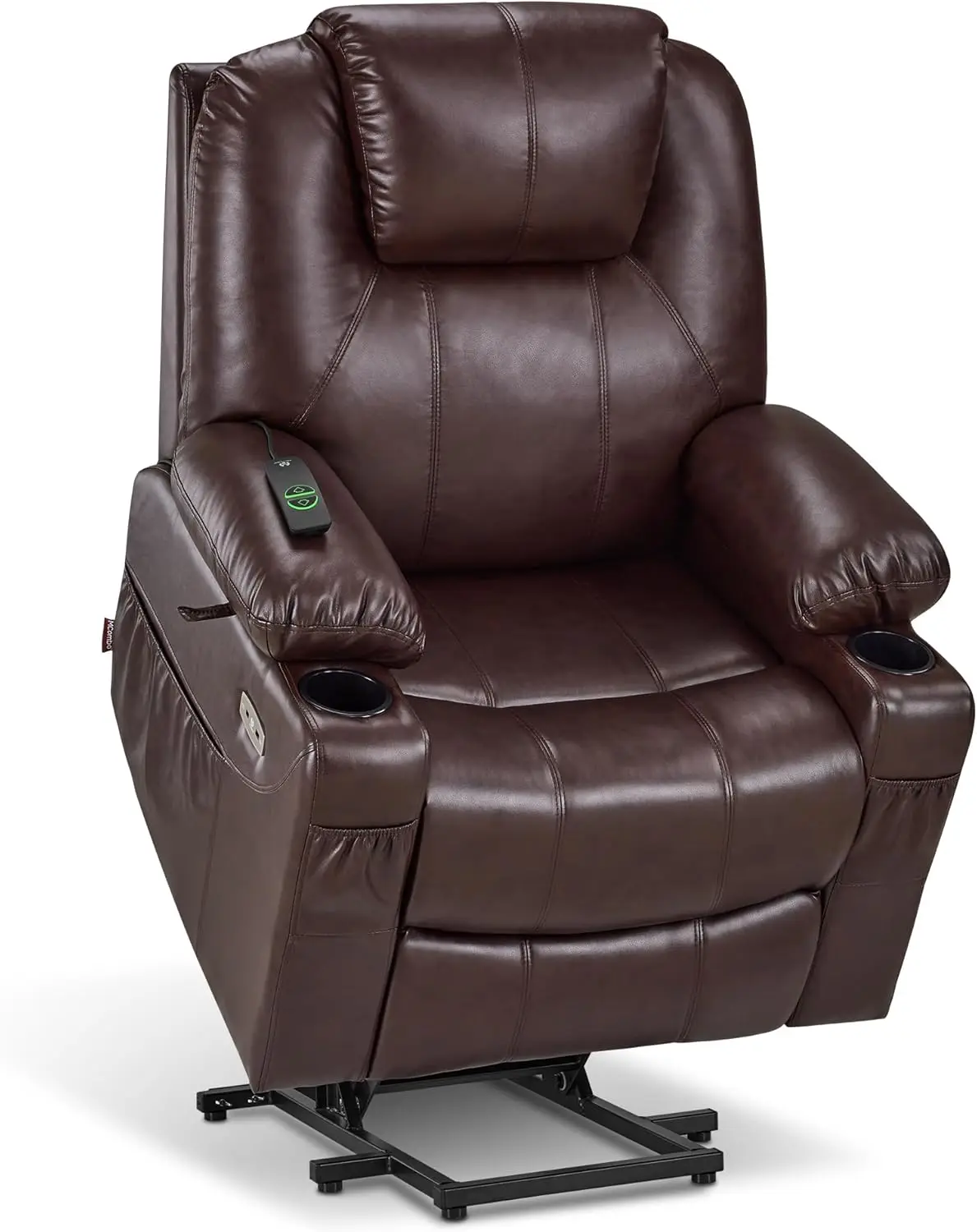 MCombo Electric Power Lift Recliner Chair Sofa with Massage and Heat for Elderly, 3 Positions, 2 Side Pockets, and Cup Holders,
MCombo Electric Power Lift Recliner Chair Sofa with Massage and Heat for Elderly, 3 Positions, 2 Side Pockets, and Cup Holders,