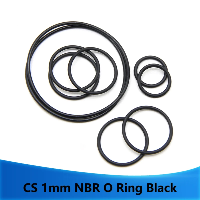 50/100pcs NBR O Ring Nitrile Rubber Gasket Thickness CS 1.0mm OD 3~50mm Black Round O Type Corrosion Oil Resist Sealing Washer
50/100pcs NBR O Ring Nitrile Rubber Gasket Thickness CS 1.0mm OD 3~50mm Black Round O Type Corrosion Oil Resist Sealing Washer