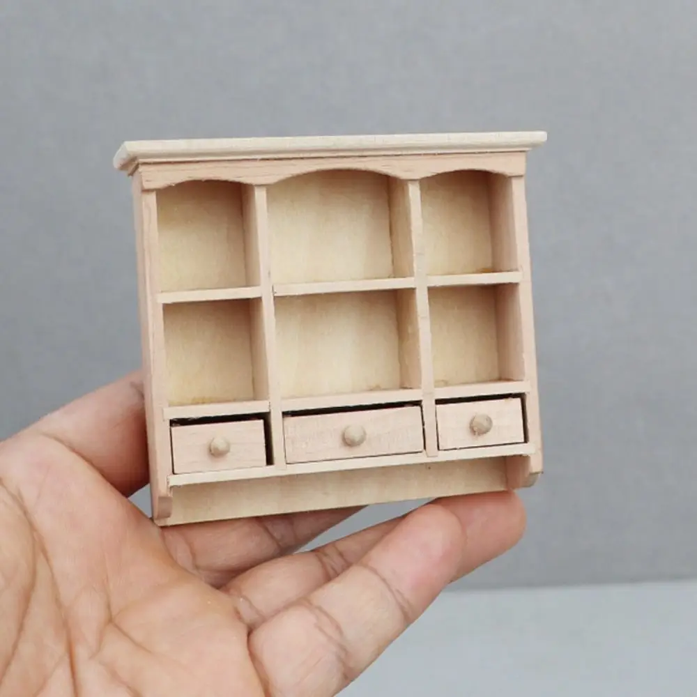 Wall Hanging Dollhouse Wood Cabinet Storage Organizer Scene Decoration Miniatures Cupboard Display Stand 1:12
Wall Hanging Dollhouse Wood Cabinet Storage Organizer Scene Decoration Miniatures Cupboard Display Stand 1:12