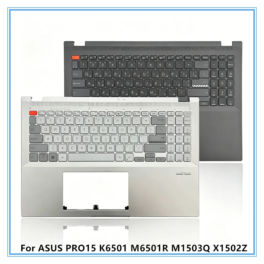 New Palmrest Keyboard With Backlit RU/US Keyboard For ASUS ASUS VivoBook Pro15 K6501 M6501R M1503Q X1502Z Palmrest Upper Shell
New Palmrest Keyboard With Backlit RU/US Keyboard For ASUS ASUS VivoBook Pro15 K6501 M6501R M1503Q X1502Z Palmrest Upper Shell