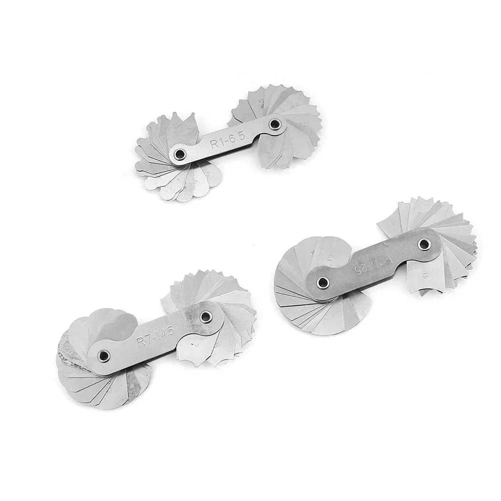 Concave And Convex Measurement Tool Accessory Fillet Gauge Set R1-6.5 Concave Measurement Tool Professional Measuring Equipment
Concave And Convex Measurement Tool Accessory Fillet Gauge Set R1-6.5 Concave Measurement Tool Professional Measuring Equipment