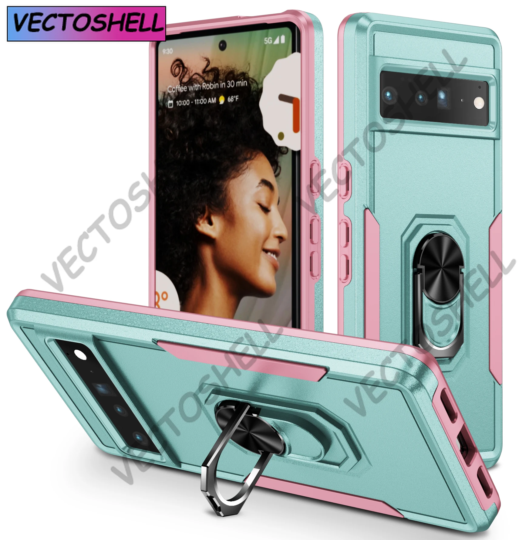Military Heavy-Duty Magnetic Ring Stand PhoneCase For Google Pixel10 9 8A 8 7 7A 6 6A Pro Rugged Matte Shockproof Defender Cover
Military Heavy-Duty Magnetic Ring Stand PhoneCase For Google Pixel10 9 8A 8 7 7A 6 6A Pro Rugged Matte Shockproof Defender Cover