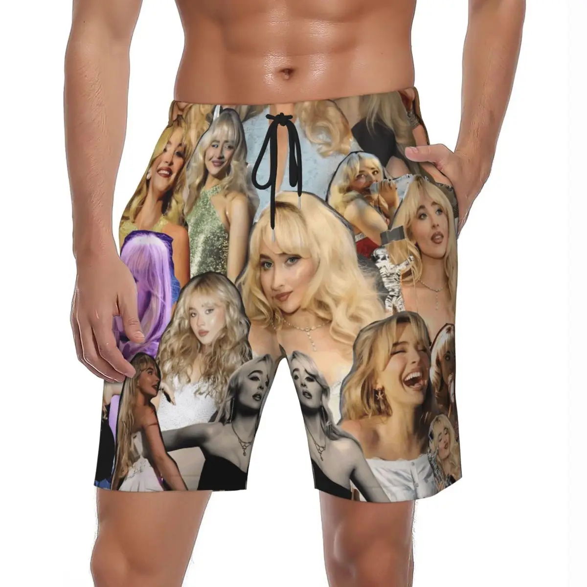 Man Gym Shorts Sabrina Carpenter American Singer Photo Collage Hawaii Swimming Trunks Quick Dry Running Surf Board Short Pants
Man Gym Shorts Sabrina Carpenter American Singer Photo Collage Hawaii Swimming Trunks Quick Dry Running Surf Board Short Pants