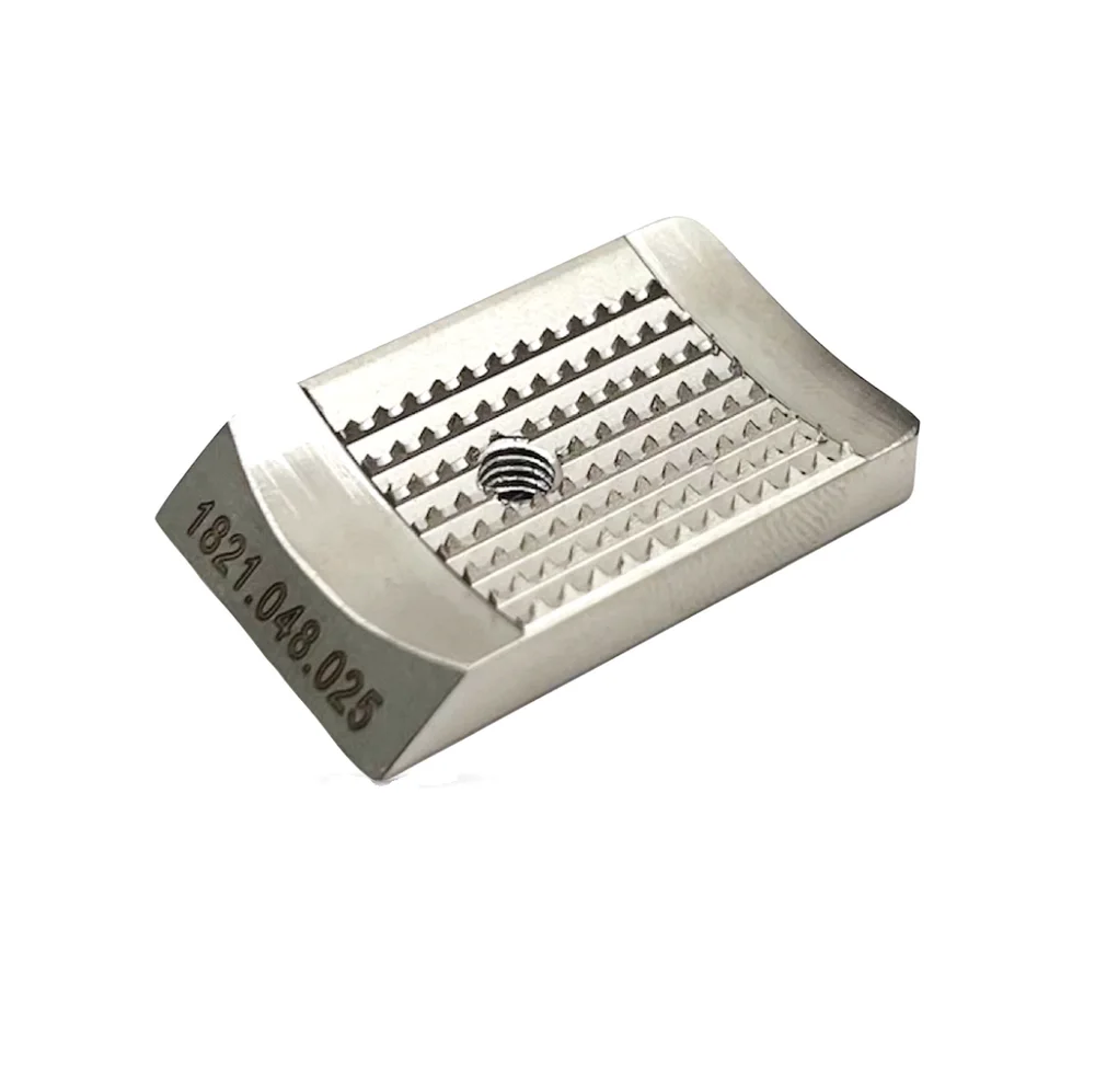 1821.048.025 Tooth Plate Gripper for Orgapack ORT260 ORT130 Battery Powered Plastic Strapping Tool For PET Tape
1821.048.025 Tooth Plate Gripper for Orgapack ORT260 ORT130 Battery Powered Plastic Strapping Tool For PET Tape