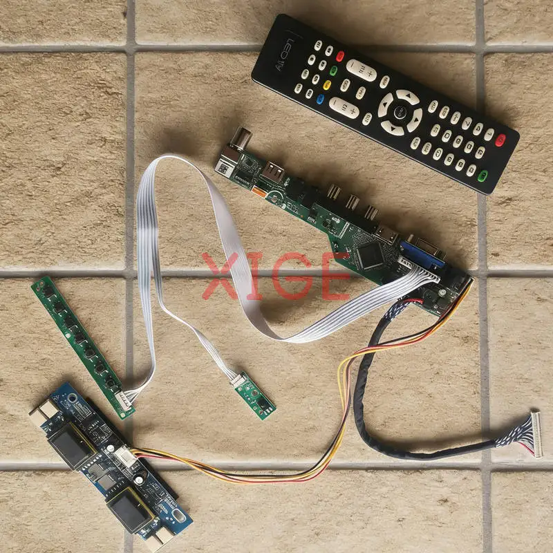 Screen Drive Controller Board Fit LTM200KT01 LTM200KP01 LM200WD1 M200O1 USB+AV+VGA+HDMI 1600x900 30 Pin LVDS 4-CCFL 1600*900 Kit
Screen Drive Controller Board Fit LTM200KT01 LTM200KP01 LM200WD1 M200O1 USB+AV+VGA+HDMI 1600x900 30 Pin LVDS 4-CCFL 1600*900 Kit