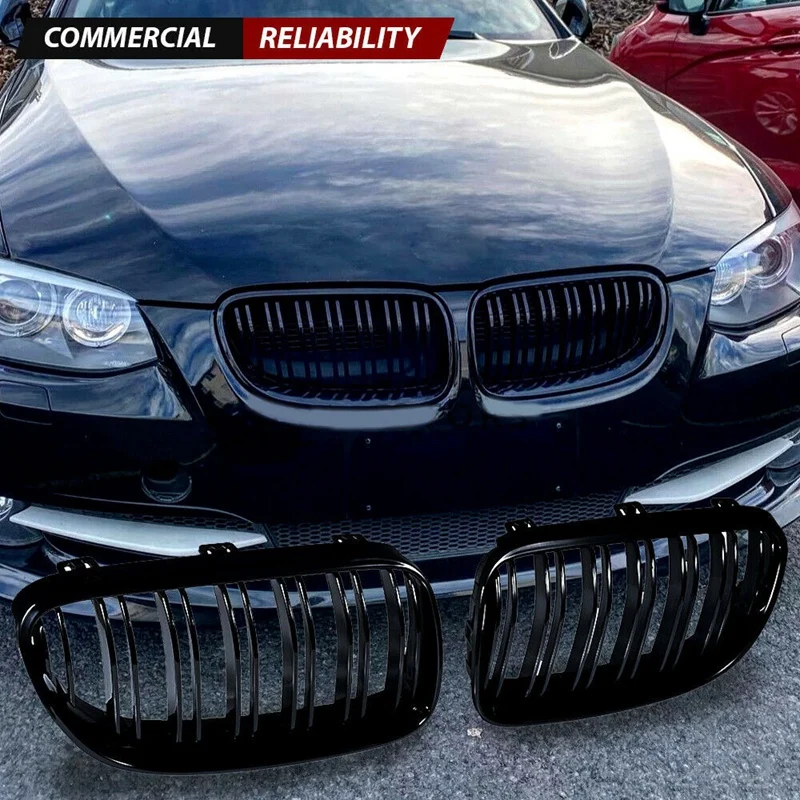 2X глянцевая черная передняя решетка для BMW E92 E93 3-Series 328I 335I Coupe LCI 2011-2013
2X глянцевая черная передняя решетка для BMW E92 E93 3-Series 328I 335I Coupe LCI 2011-2013
