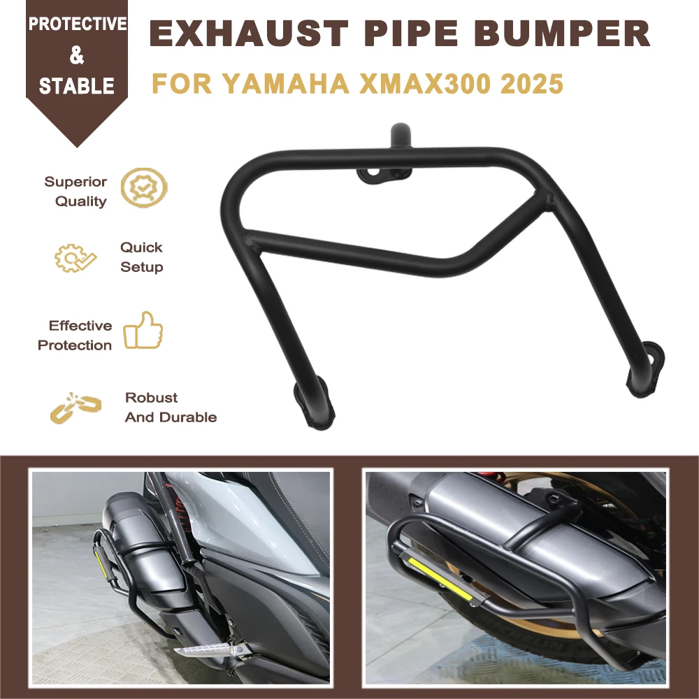 For Yamaha XMAX300 X-MAX XMAX 300 2025 New Motorcycle Exhaust Guard Bar Bumper Pipe Exhaust Crash Bar Cover Anti Fall Protection
For Yamaha XMAX300 X-MAX XMAX 300 2025 New Motorcycle Exhaust Guard Bar Bumper Pipe Exhaust Crash Bar Cover Anti Fall Protection