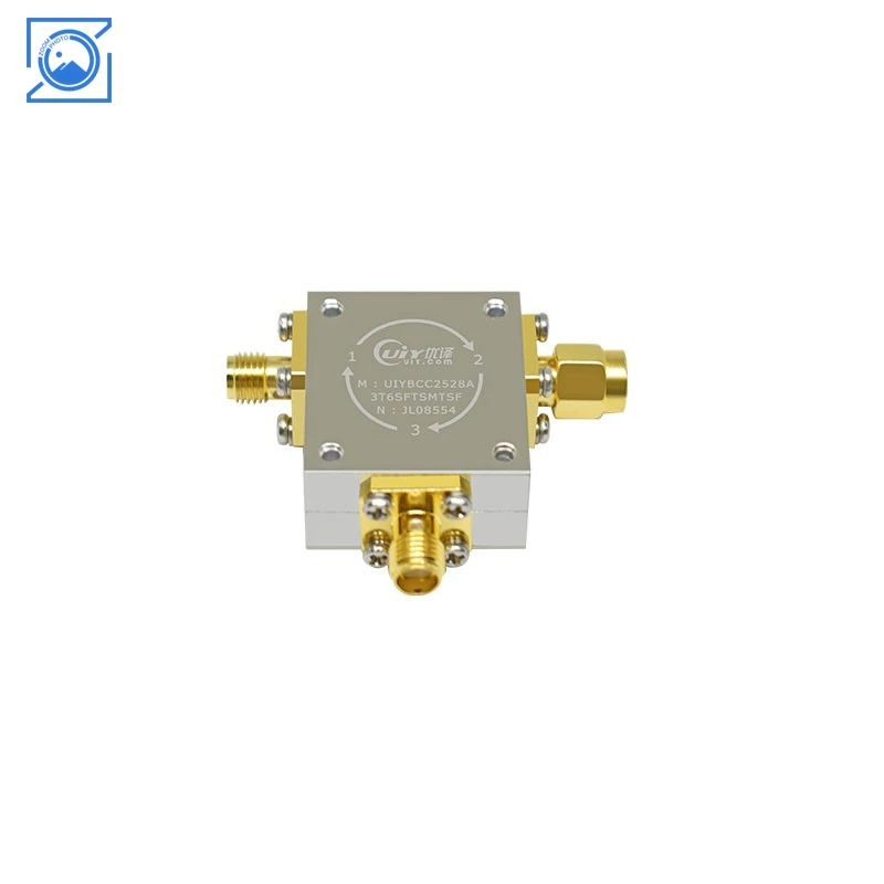 UIYBCC2528A 3.0-6.0GHz Broadband Coaxial Circulator RF Circulator Module UIYBCC2528A3T6SF SMA Connector
UIYBCC2528A 3.0-6.0GHz Broadband Coaxial Circulator RF Circulator Module UIYBCC2528A3T6SF SMA Connector