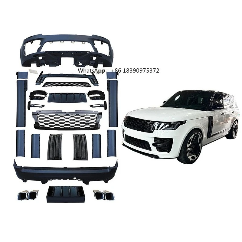 Car Modification SVO Bodykit Car Range Rover Administrative Upgrade SVO Front Bumper Rear Bumper for 2018-2023
Car Modification SVO Bodykit Car Range Rover Administrative Upgrade SVO Front Bumper Rear Bumper for 2018-2023