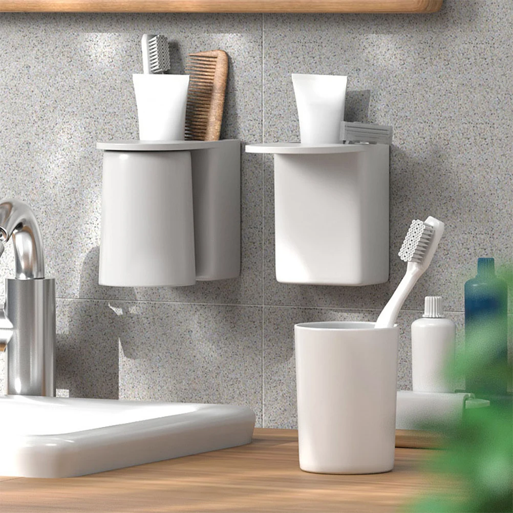 Magnetic Toothbrush Cup Holder Wall Mounted Storage Rack Bathroom Toothpaste Electric ABS PP Material Dustproof Design
Magnetic Toothbrush Cup Holder Wall Mounted Storage Rack Bathroom Toothpaste Electric ABS PP Material Dustproof Design