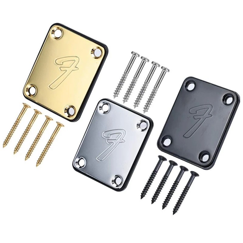 1Set 70S 4-Bolt Guitar Neck Plate Neckplate With Screws Iron Plastic Back Plate Handle Protector (Gold)
1Set 70S 4-Bolt Guitar Neck Plate Neckplate With Screws Iron Plastic Back Plate Handle Protector (Gold)