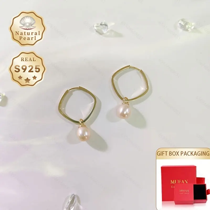 Mufan Jewelry Champagne Color Pear Shaped Freshwater Pearl Earrings 8-9mm Brand Selected DIY Detachable Pair of Earrings
Mufan Jewelry Champagne Color Pear Shaped Freshwater Pearl Earrings 8-9mm Brand Selected DIY Detachable Pair of Earrings