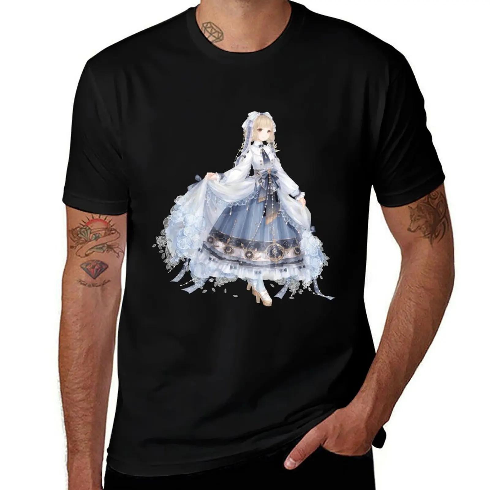 Starlight Serenade love nikki bottomless T-Shirt t shirts for man cotton t shirts designer T-Shirt
Starlight Serenade love nikki bottomless T-Shirt t shirts for man cotton t shirts designer T-Shirt
