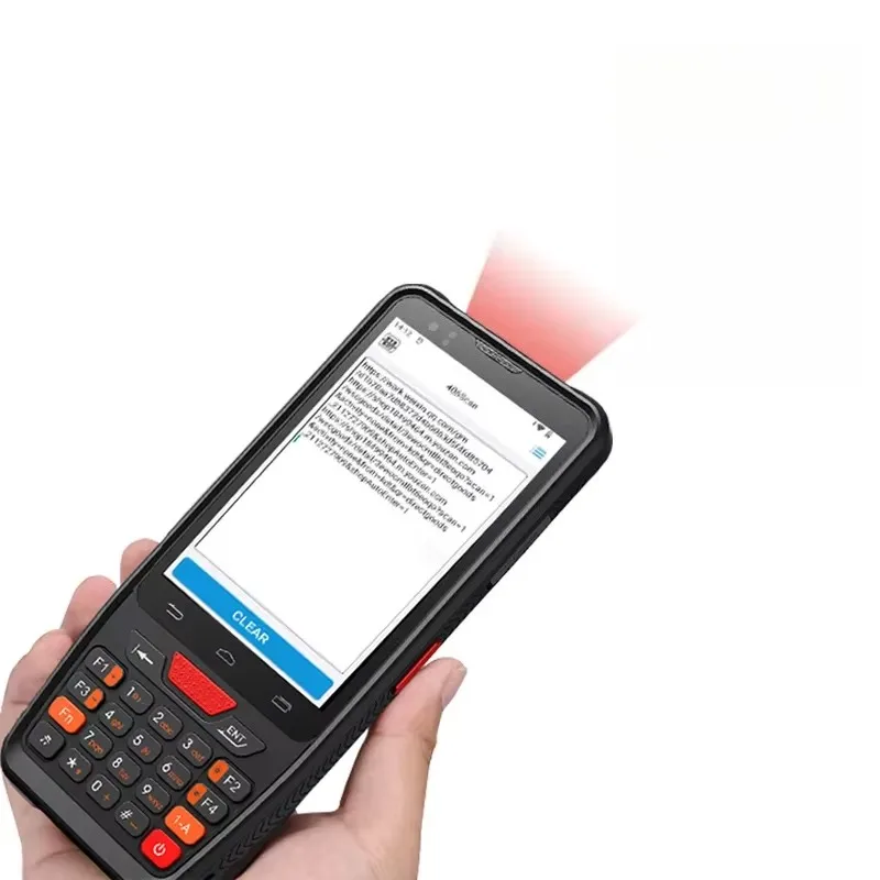 4-дюймовый портативный Android PDA-терминал с NFC для сбора данных, промышленный защищенный сканер штрих-кодов 1D/2D и OCR для склада
4-дюймовый портативный Android PDA-терминал с NFC для сбора данных, промышленный защищенный сканер штрих-кодов 1D/2D и OCR для склада
