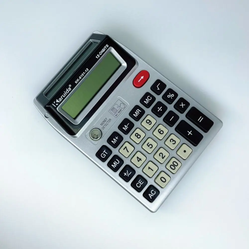 Dual Screen 12 Digits Calculator Multifunctional Battery Powered Mechanical Calculator Portable Large Screen Display
Dual Screen 12 Digits Calculator Multifunctional Battery Powered Mechanical Calculator Portable Large Screen Display