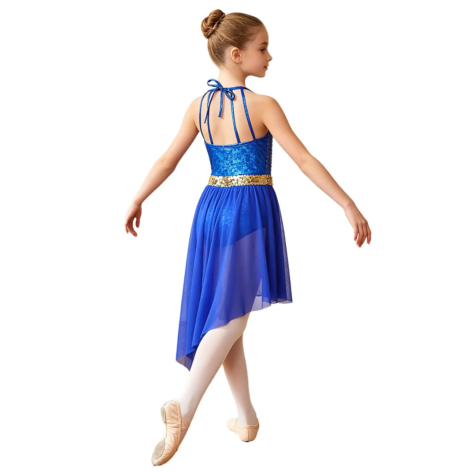 Girls Lyrical Dance Dress Ballet Gymnastics Figure Skating Contemporary Dancewear Sleeveless Shiny Sequins Mesh Tutu Leotard
Girls Lyrical Dance Dress Ballet Gymnastics Figure Skating Contemporary Dancewear Sleeveless Shiny Sequins Mesh Tutu Leotard