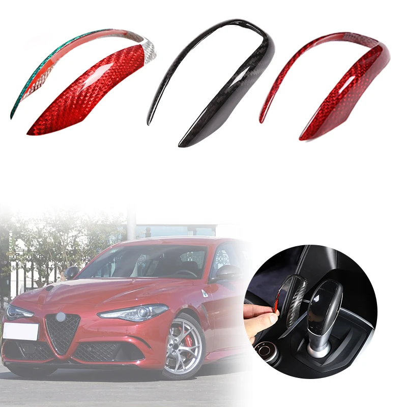Real Carbon Fiber Car Gear Shift Knob Head Cover Trim For Alfa Romeo Giulia Stelvio 2017 2018 2019 Interior Accessories
Real Carbon Fiber Car Gear Shift Knob Head Cover Trim For Alfa Romeo Giulia Stelvio 2017 2018 2019 Interior Accessories