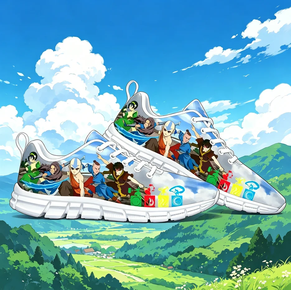 Avatar The Last Airbender Anime Theme Custom Sneakers Fashion Street Style Skate Shoes Casual Walking Shoes For Fans Collection
Avatar The Last Airbender Anime Theme Custom Sneakers Fashion Street Style Skate Shoes Casual Walking Shoes For Fans Collection