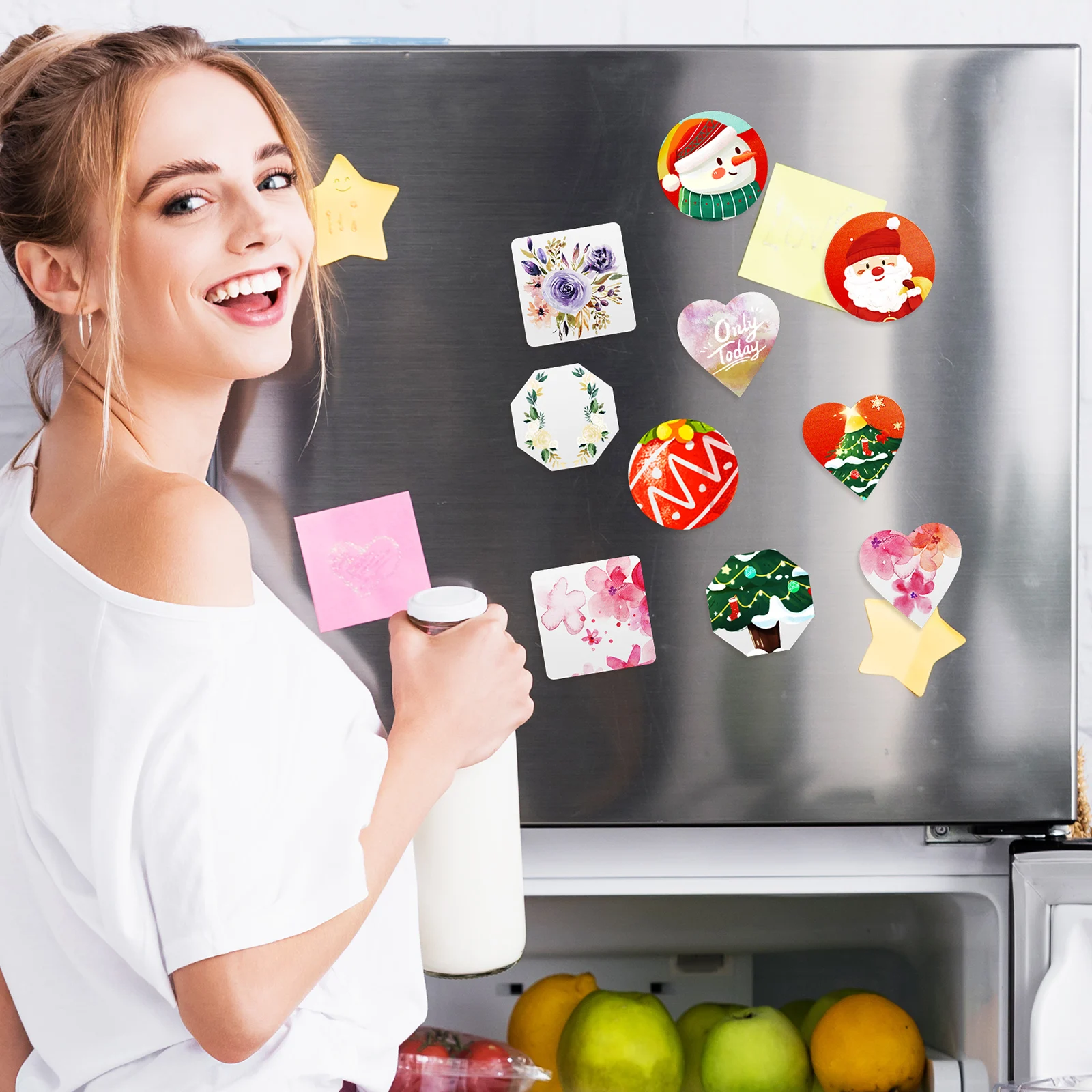 16pcs Fridge Magnet Blanks Sublimation Magnetic DIY Heart Shaped Fridge Magnet Whiteboard Decorate Magnetic home office supplies
16pcs Fridge Magnet Blanks Sublimation Magnetic DIY Heart Shaped Fridge Magnet Whiteboard Decorate Magnetic home office supplies