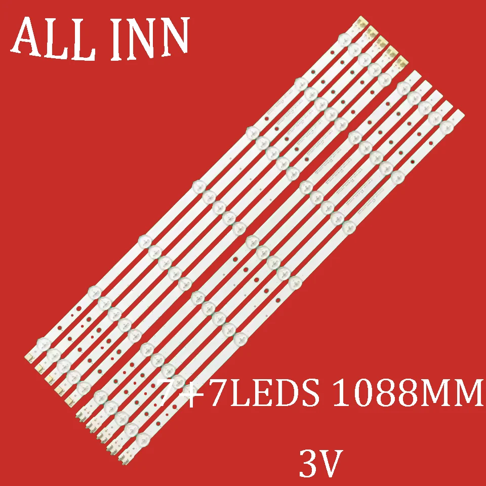 LED Strip For UN55FH6003F UN55H6103AF UN55J620DAF UN55J6201 UN55J6200 UN55FH6330AF UE55H6203 UN55FH6030AF D3GE-550SMA-R1
LED Strip For UN55FH6003F UN55H6103AF UN55J620DAF UN55J6201 UN55J6200 UN55FH6330AF UE55H6203 UN55FH6030AF D3GE-550SMA-R1