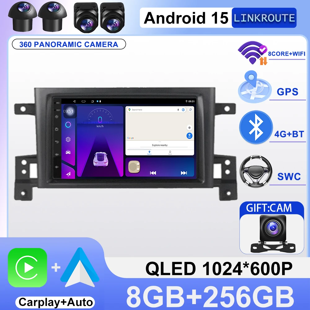 7 inch Android 15 For Suzuki Grand Vitara 3 2005-2012 2013 2015 2 Din Car Radio Stereo Multimedia Video Player Navigaion Carplay
7 inch Android 15 For Suzuki Grand Vitara 3 2005-2012 2013 2015 2 Din Car Radio Stereo Multimedia Video Player Navigaion Carplay
