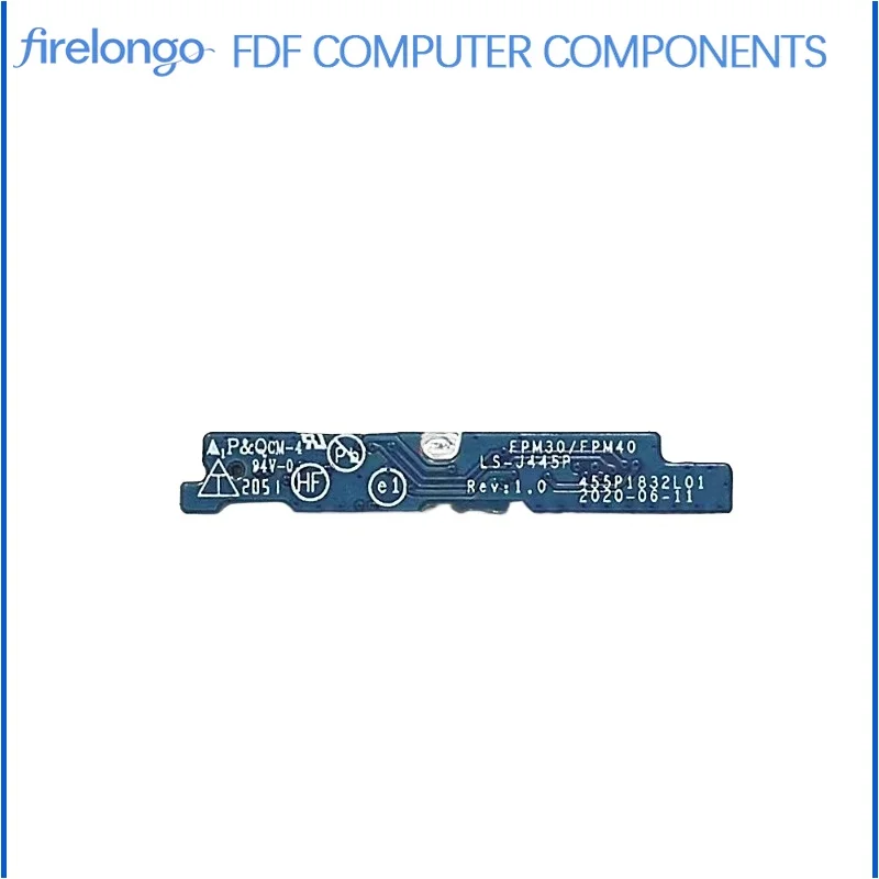 For HP EliteBook X360 1040 G7 FPM40 FPM30 Sensor Board LS-J445P Replacement Part
For HP EliteBook X360 1040 G7 FPM40 FPM30 Sensor Board LS-J445P Replacement Part