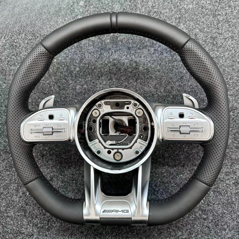 Suitable for Mercedes-Benz AMG steering wheel assembly upgrade and modification
Suitable for Mercedes-Benz AMG steering wheel assembly upgrade and modification