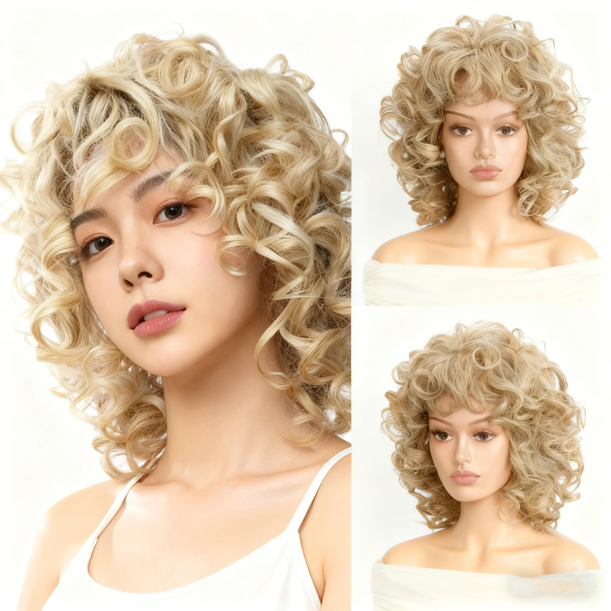 Женский модный и элегантный дышащий термостойкий парик из синтетической сетки с розовым оттенком
Женский модный и элегантный дышащий термостойкий парик из синтетической сетки с розовым оттенком