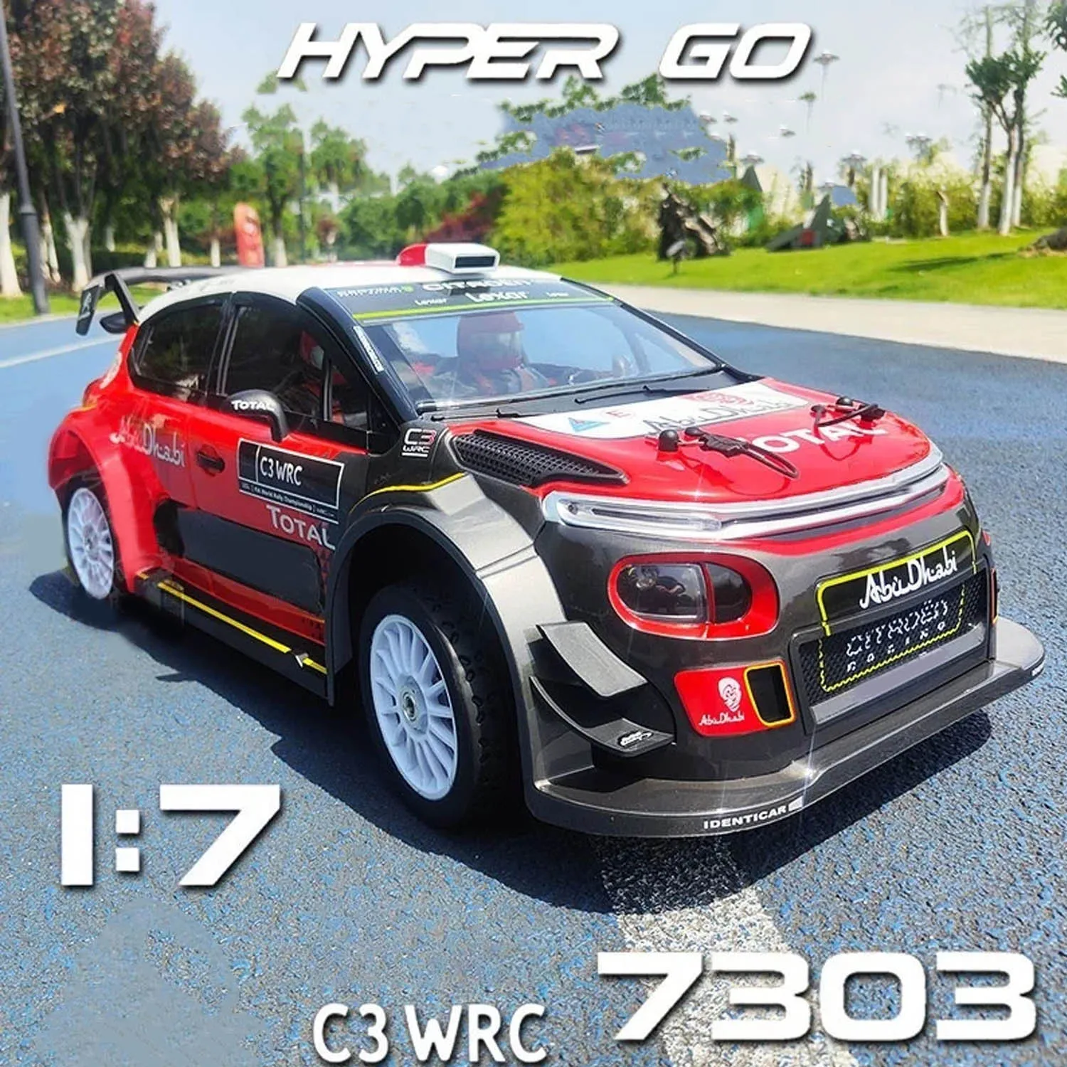 1/7 MJX HYPER Go 7303 Радиоуправляемый автомобиль Внедорожник C3 Плоский ход Бесщеточный радиоуправляемый автомобиль Моделирование раллийного автомобиля Высокоскоростной внедорожник 
1/7 MJX HYPER Go 7303 Радиоуправляемый автомобиль Внедорожник C3 Плоский ход Бесщеточный радиоуправляемый автомобиль Моделирование раллийного автомобиля Высокоскоростной внедорожник