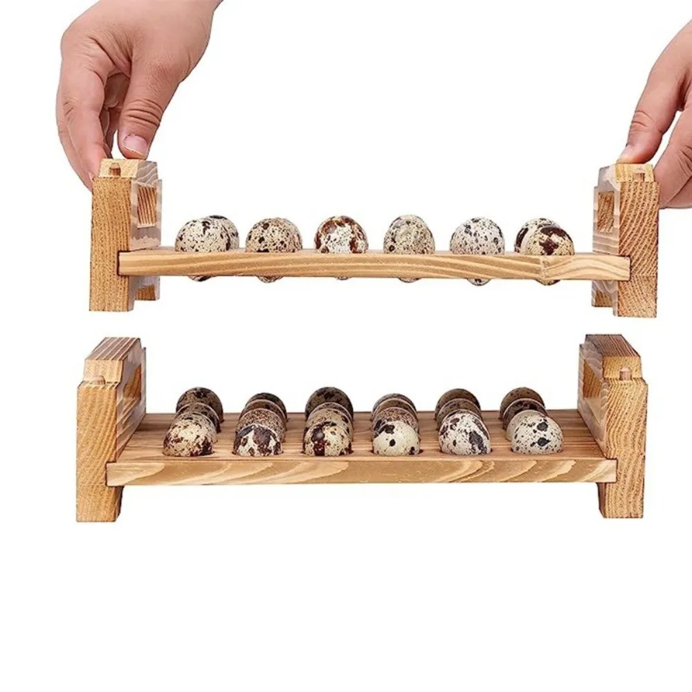 Farmhouse Decor Stackable Wood Egg Holder Large Capacity Farmhouse Style Egg Container Space Saving Wooden Egg Tray Refrigerator
Farmhouse Decor Stackable Wood Egg Holder Large Capacity Farmhouse Style Egg Container Space Saving Wooden Egg Tray Refrigerator