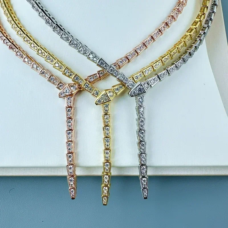 2025 New Arrival 925 Sterling Silver Snake Necklace Women's, High-End & Trendy, Enhance Your Charm with an Affordable Price!
2025 New Arrival 925 Sterling Silver Snake Necklace Women's, High-End & Trendy, Enhance Your Charm with an Affordable Price!