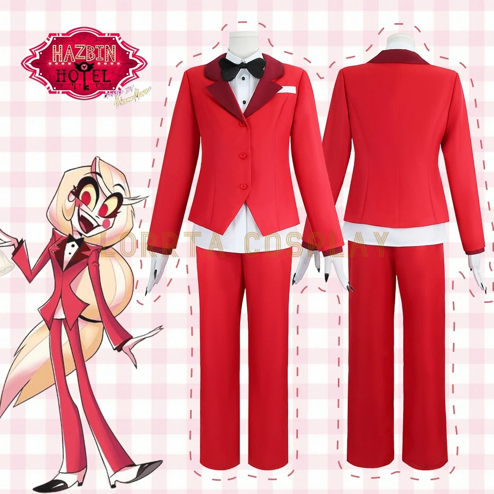 Game Hazbin Charlie Momningstar Cosplay Costume Anime Hotel Charlie Morningstar Uniform Halloween Party Role Play Suit for Men
Game Hazbin Charlie Momningstar Cosplay Costume Anime Hotel Charlie Morningstar Uniform Halloween Party Role Play Suit for Men