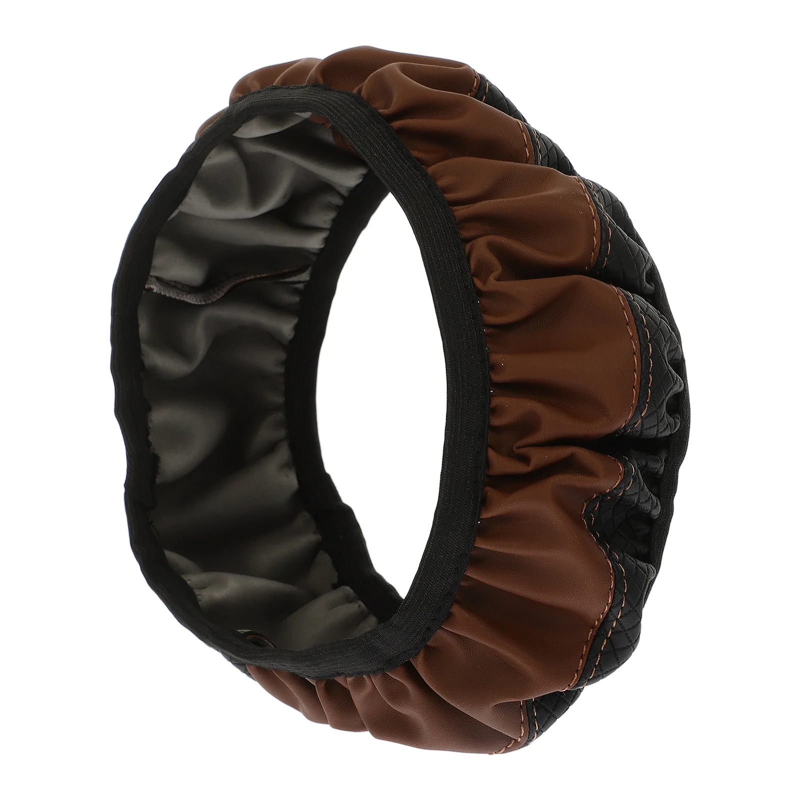 Steering Wheel Cover Black Coffee Elastic Car Accessory Universal Fit Anti Skid For Women Men Protects Original Wheel
Steering Wheel Cover Black Coffee Elastic Car Accessory Universal Fit Anti Skid For Women Men Protects Original Wheel