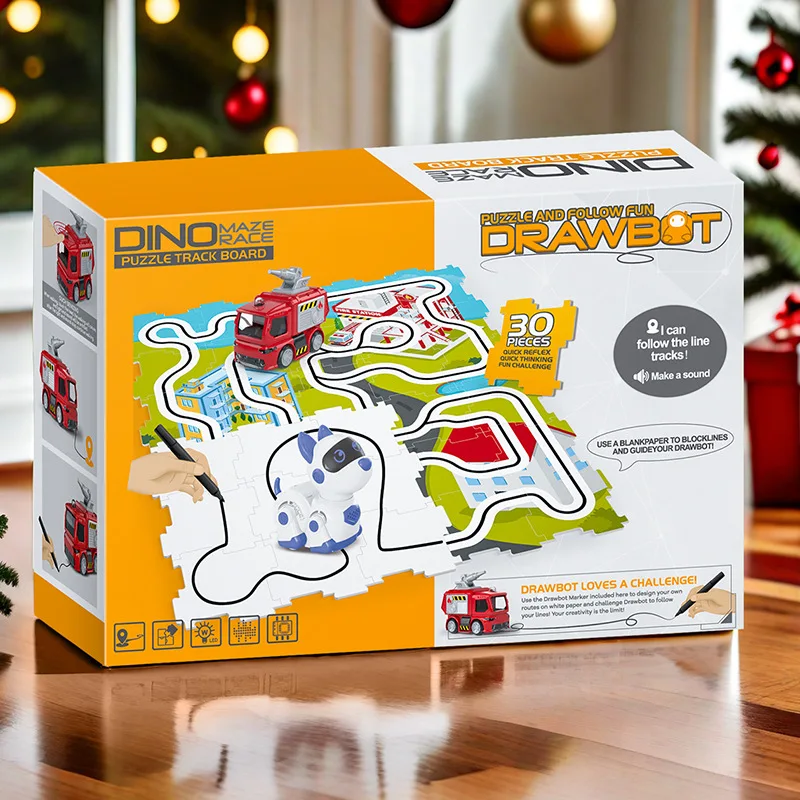 Scribing bionic cute and fun robot dog children's parent-child early education and wired electric toys
Scribing bionic cute and fun robot dog children's parent-child early education and wired electric toys