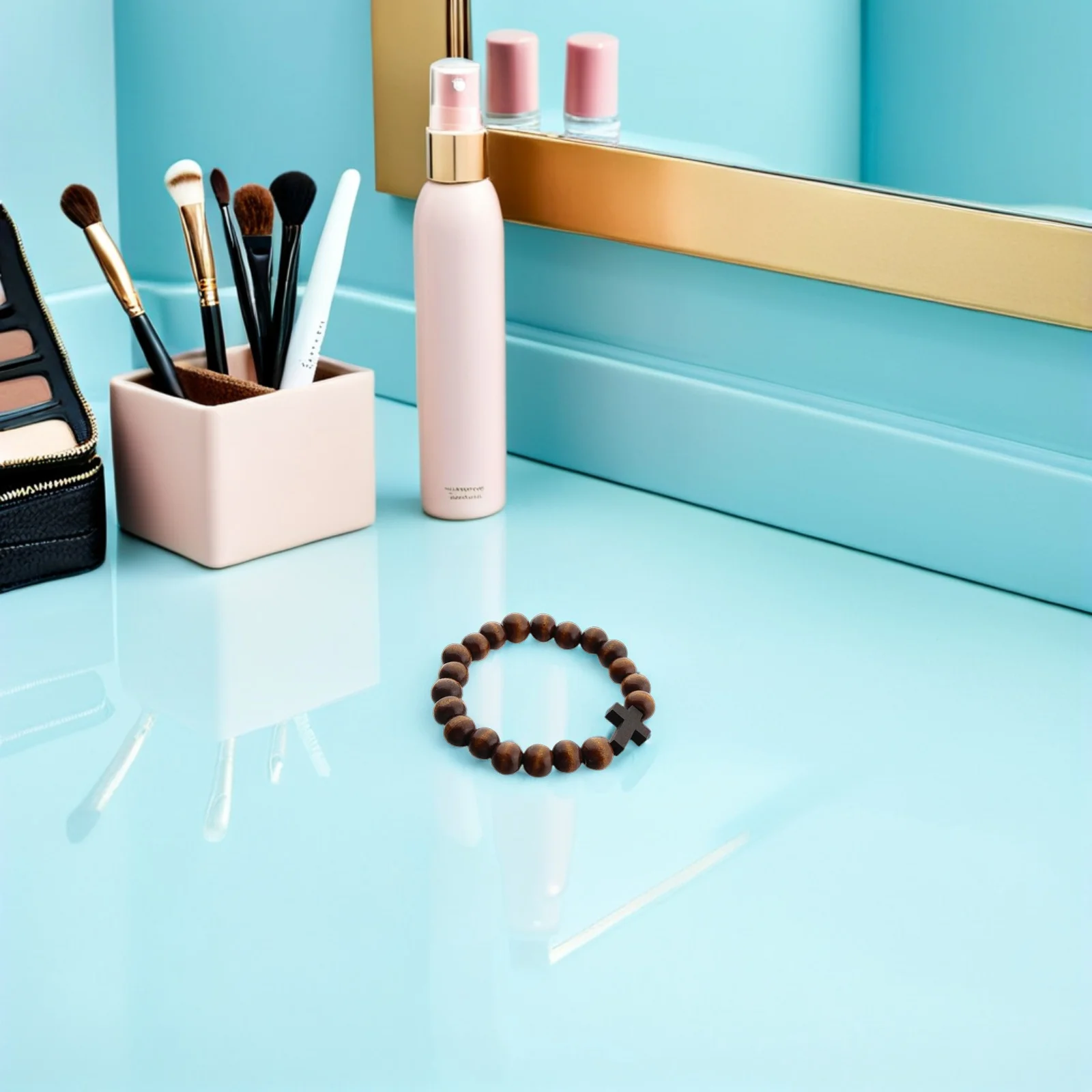 5Pcs Catholic Wooden Cross Bracelet Beaded Faith Prayer Christian Religious Jewelry Handmade Christmas Gift Faith Cross Bracelet
5Pcs Catholic Wooden Cross Bracelet Beaded Faith Prayer Christian Religious Jewelry Handmade Christmas Gift Faith Cross Bracelet