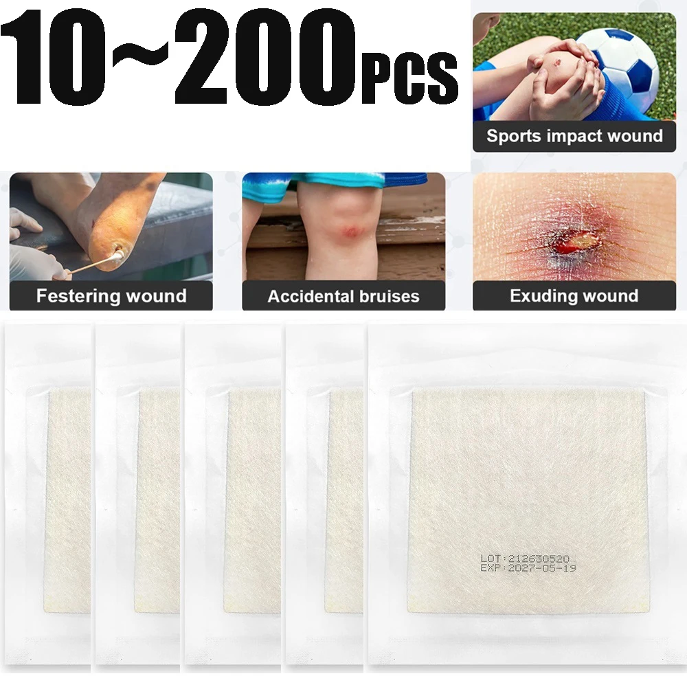 10~200Pcs Wound Dressing Calcium Alginate Non Stick Pad 10*10cm Soft and Absorbent Dressing Gauze
10~200Pcs Wound Dressing Calcium Alginate Non Stick Pad 10*10cm Soft and Absorbent Dressing Gauze