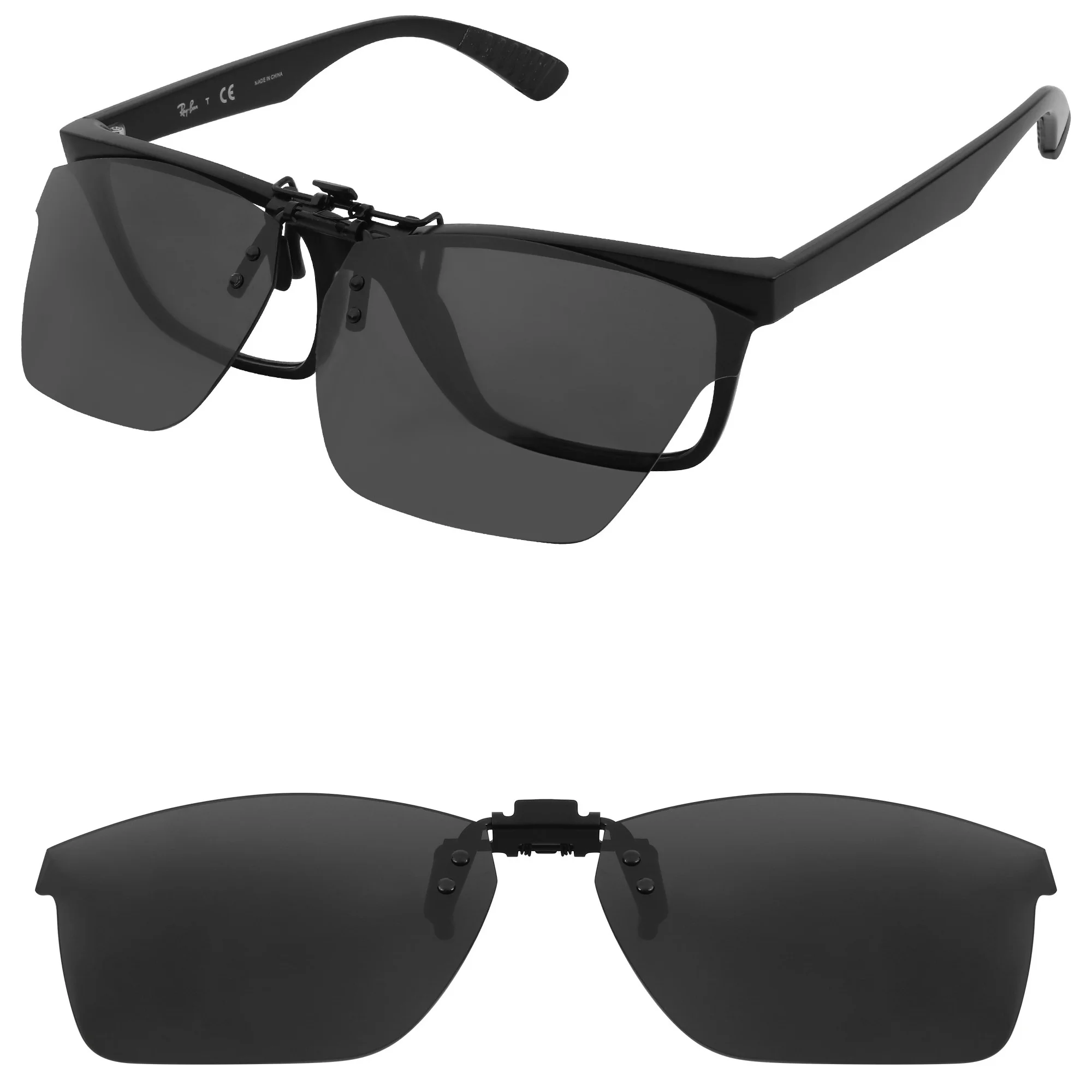 Rarayvix Polarized Flip-up Clip-on Sunglasses Compatible with Ray-Ban RB7025 53mm for Men Women UV Protection Sunglasses
Rarayvix Polarized Flip-up Clip-on Sunglasses Compatible with Ray-Ban RB7025 53mm for Men Women UV Protection Sunglasses