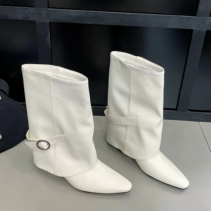 Mid Calf Women's Boots Elegant Designer Heels Shoes for Woman Trend Winter Boots 2025 Luxury Chelsea Boots New Party Mujer Botas
Mid Calf Women's Boots Elegant Designer Heels Shoes for Woman Trend Winter Boots 2025 Luxury Chelsea Boots New Party Mujer Botas