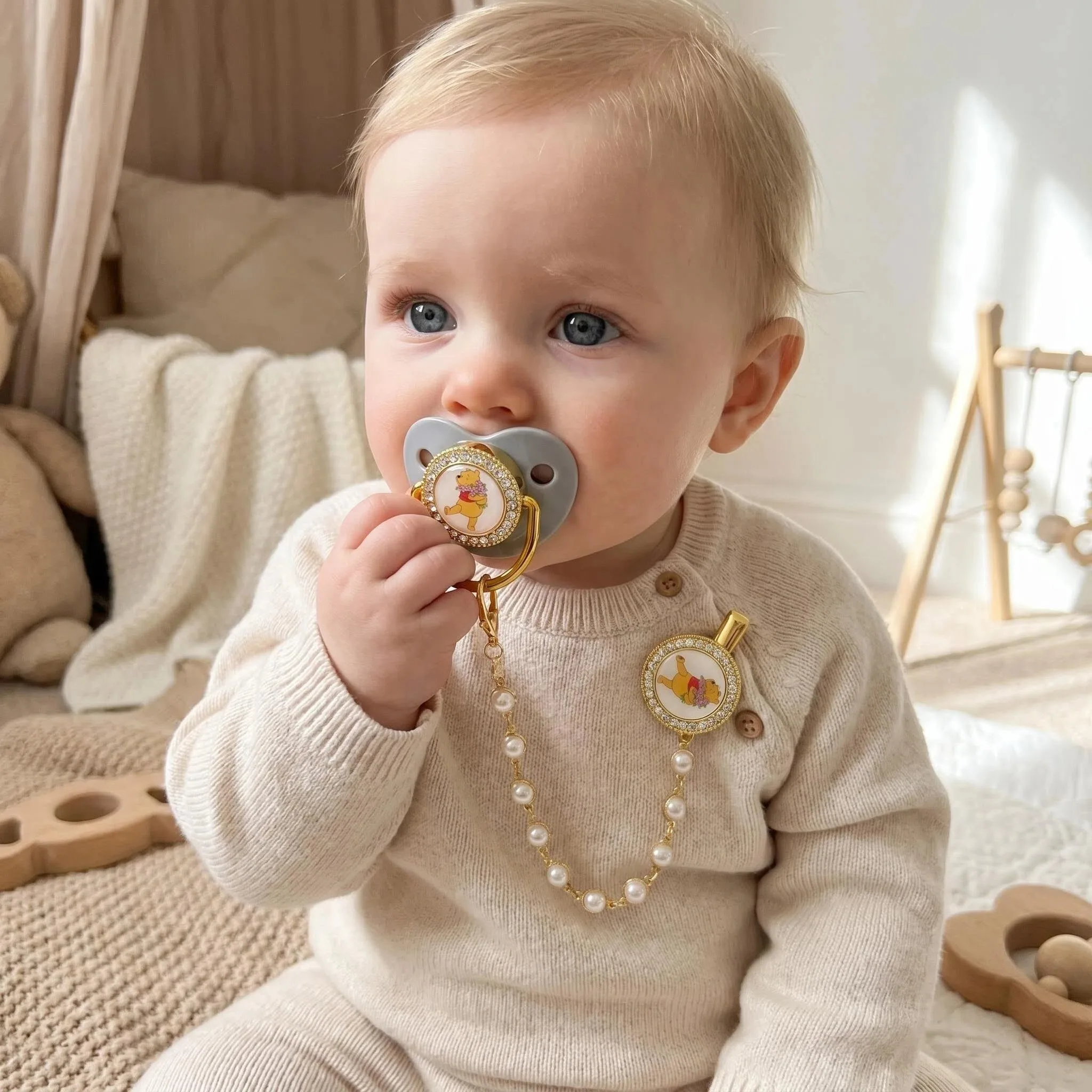 Portable Travel Newborn Pacifier With Secure Pacifier Clip Super Soft Simulation Nipple Teething Toy Anti-lost Dummy Accessory
Portable Travel Newborn Pacifier With Secure Pacifier Clip Super Soft Simulation Nipple Teething Toy Anti-lost Dummy Accessory