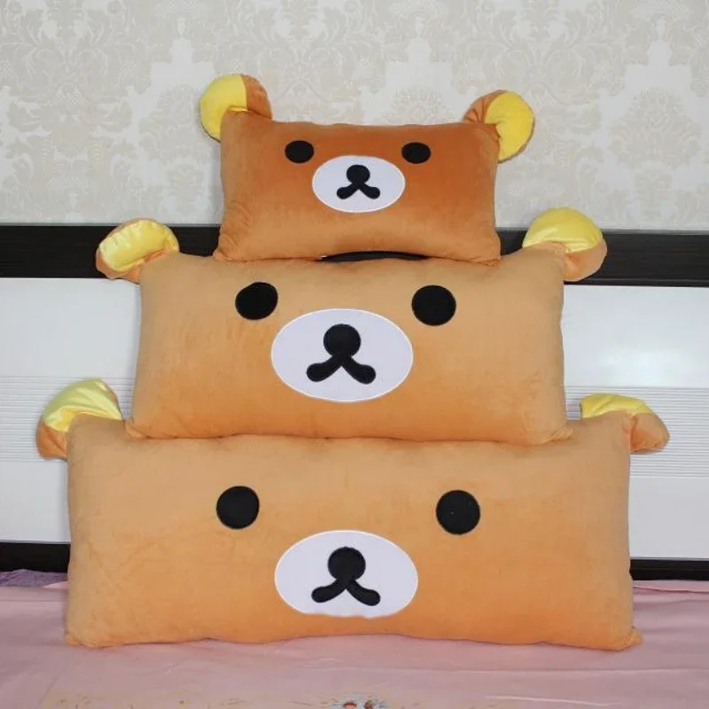 Большой размер Rilakkuma, длинные плюшевые подушки для сна, мягкая аниме-подушка для спинки дивана, мультяшная плюшевая игрушка, моющиеся подарки для девочек 
Большой размер Rilakkuma, длинные плюшевые подушки для сна, мягкая аниме-подушка для спинки дивана, мультяшная плюшевая игрушка, моющиеся подарки для девочек