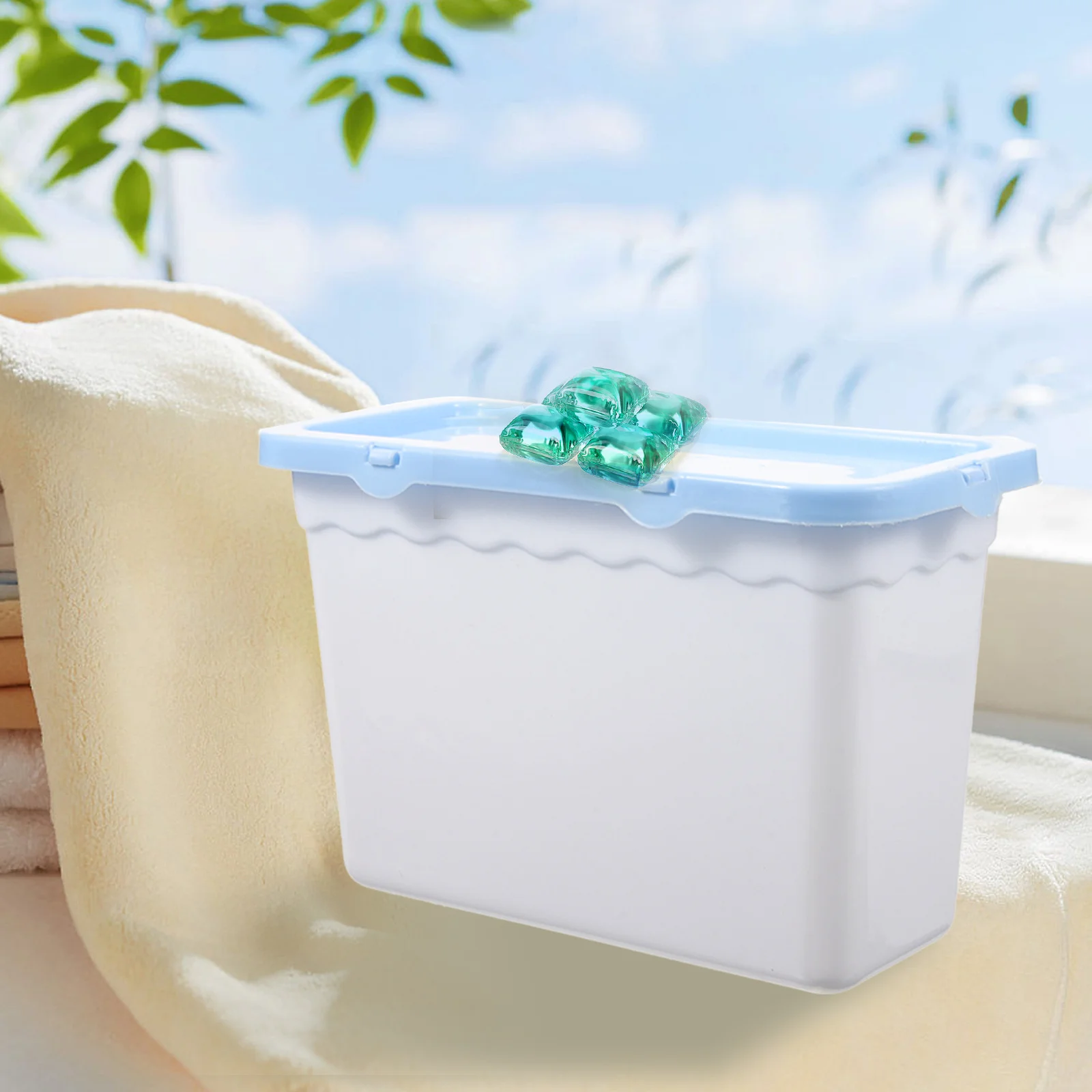6pcs Storage Box With Lid For Laundry Beads Container Powder Holder Organizer Plastic Wrapping Boxes Waterproof Practical
6pcs Storage Box With Lid For Laundry Beads Container Powder Holder Organizer Plastic Wrapping Boxes Waterproof Practical