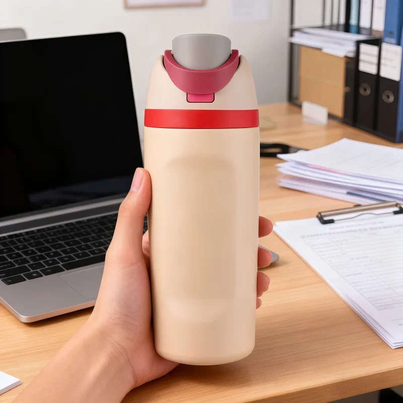 24oz (710ml) Vacuum Insulated Sports Water Bottle 304 Stainless Steel, Leak-Proof One-Touch Open Lid Dual-Use Design with Handle
24oz (710ml) Vacuum Insulated Sports Water Bottle 304 Stainless Steel, Leak-Proof One-Touch Open Lid Dual-Use Design with Handle