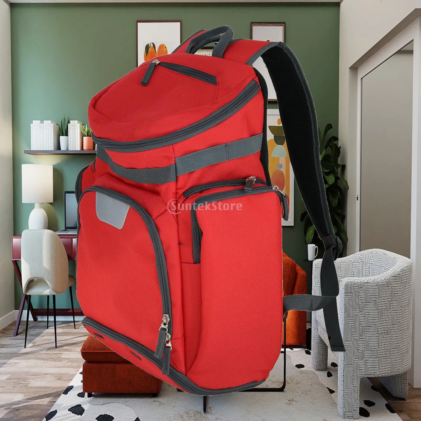 Basketball Soccer Backpack Gym Bag with Shoe and Ball Compartment Sport Bag Durable Antirip Fabrics Softball Bag Comfortable
Basketball Soccer Backpack Gym Bag with Shoe and Ball Compartment Sport Bag Durable Antirip Fabrics Softball Bag Comfortable