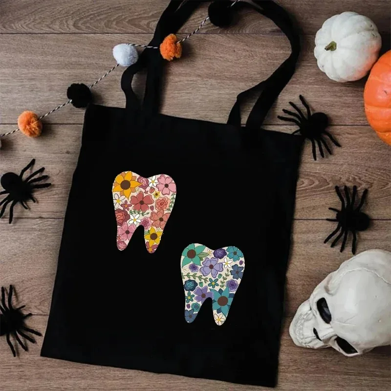 Dentist Nurse Trendy Ladies Canvas Bag Teeth Protection Promotion Shopping Tote Bags Large Capacity Reusable Shoulder Handbag
Dentist Nurse Trendy Ladies Canvas Bag Teeth Protection Promotion Shopping Tote Bags Large Capacity Reusable Shoulder Handbag