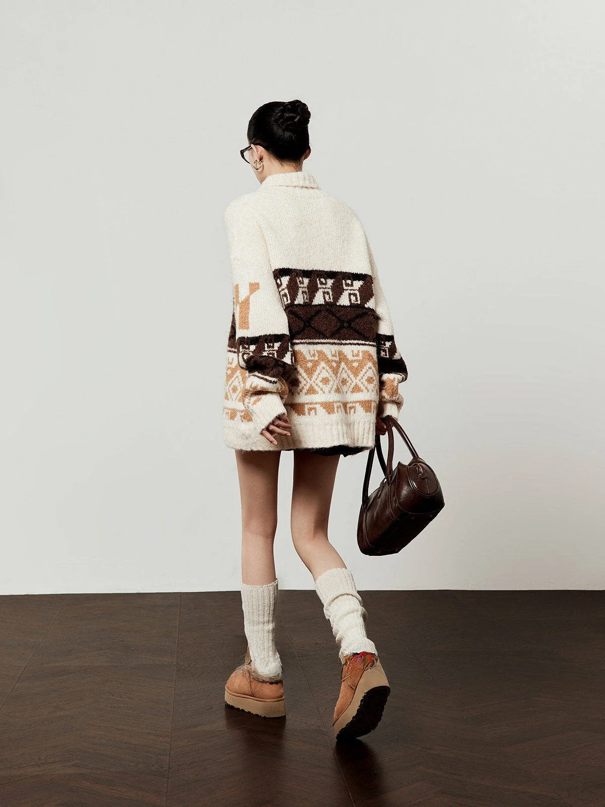 Women's Knitted Fair Isle Sweater Jaet Color Blo Texture Spring 2026 Casual Loose Fit Long Sve Geometric Pattern
Women's Knitted Fair Isle Sweater Jaet Color Blo Texture Spring 2026 Casual Loose Fit Long Sve Geometric Pattern