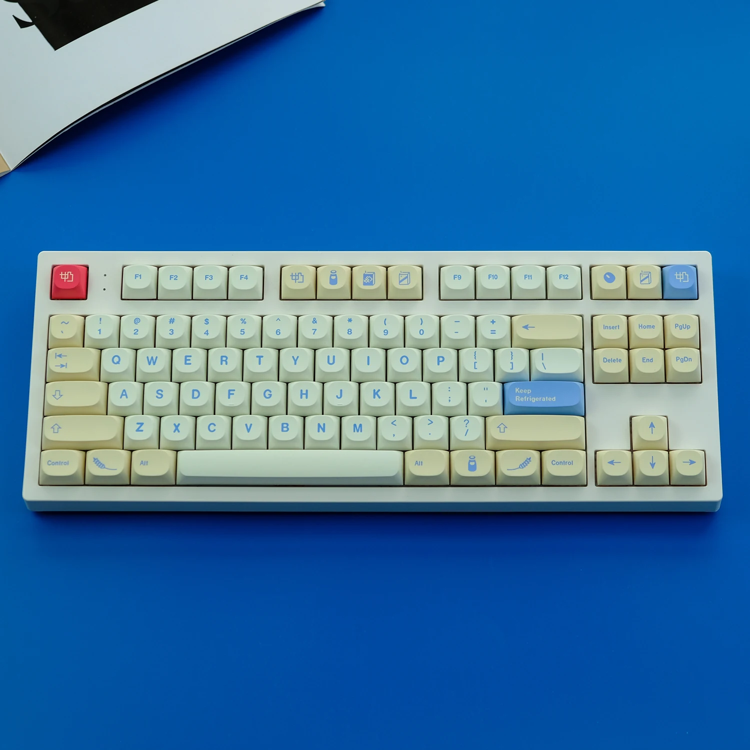 119 Keys GMK Soyamilk Keycaps Set MA Profile GMK Clone Keycap PBT Dye Sublimation Key Caps For MX Switch Mechanical Keyboard
119 Keys GMK Soyamilk Keycaps Set MA Profile GMK Clone Keycap PBT Dye Sublimation Key Caps For MX Switch Mechanical Keyboard