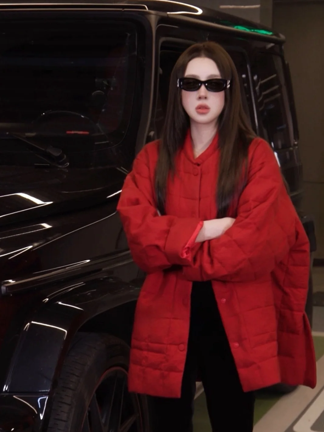 G.Yantong женское красное шерстяное легкое пуховое пальто средней длины, модное зимнее новое уютное теплое длинное пальто све
G.Yantong женское красное шерстяное легкое пуховое пальто средней длины, модное зимнее новое уютное теплое длинное пальто све