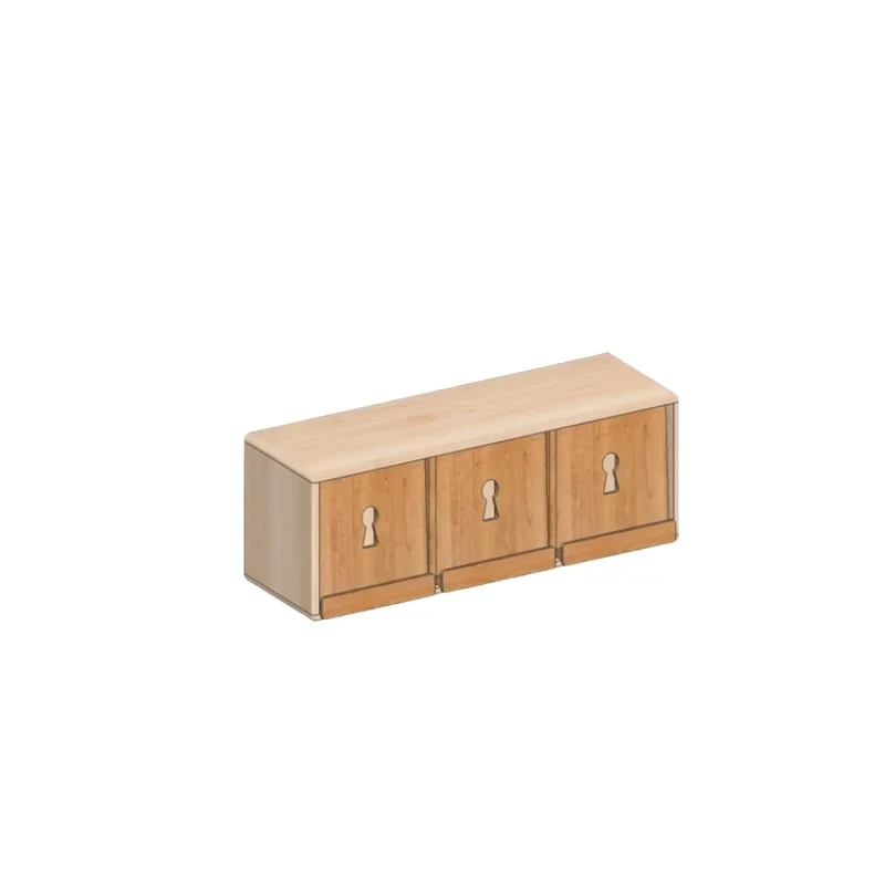 1Solid wood children's bookcase locker with door floor reading area lattice combination cabinet
1Solid wood children's bookcase locker with door floor reading area lattice combination cabinet