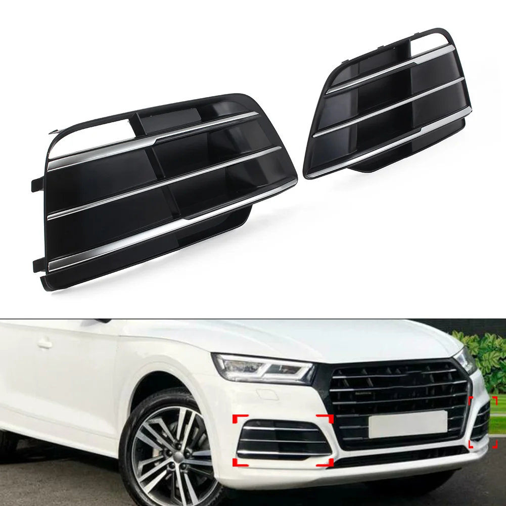 Car Front Bumper Fog Light Grille Grill Cover For Audi Q5 S-line SQ5 2018 2019 2020 2021 2022
Car Front Bumper Fog Light Grille Grill Cover For Audi Q5 S-line SQ5 2018 2019 2020 2021 2022